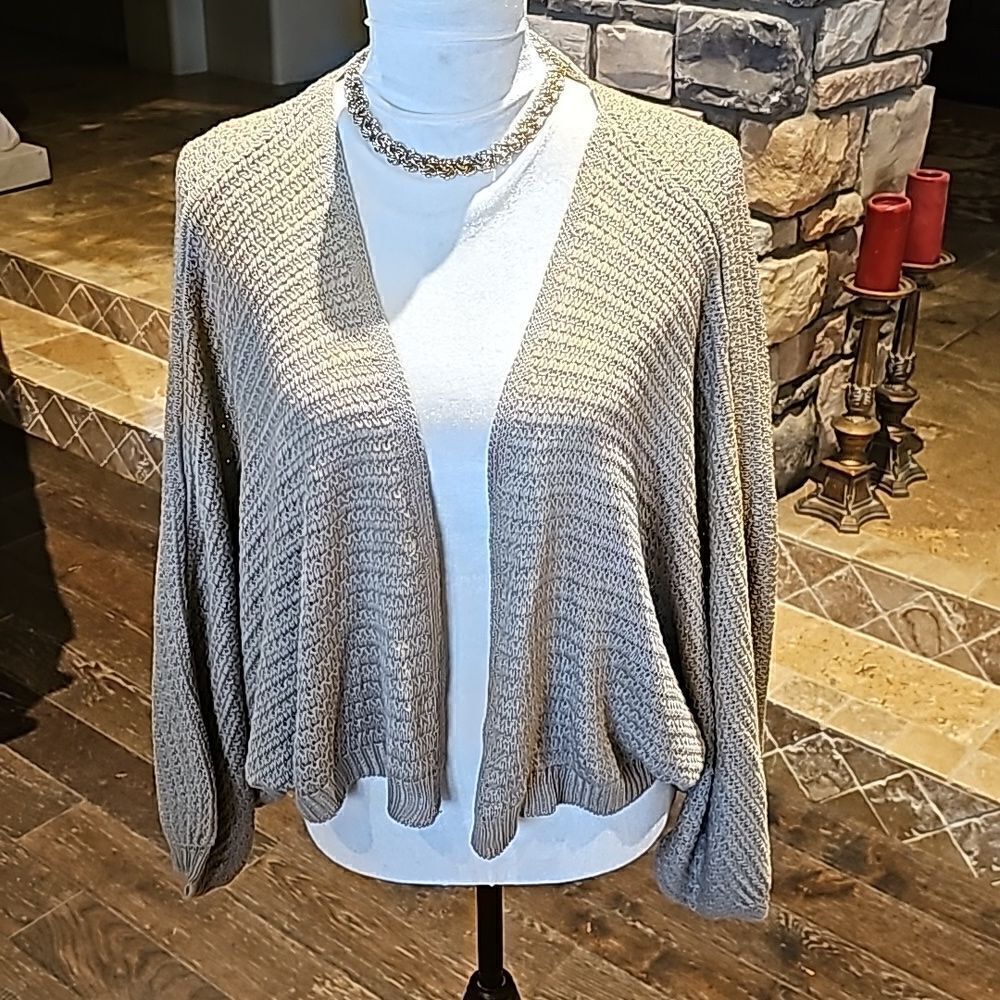 Kakahi colored shrug sweater one size fits most